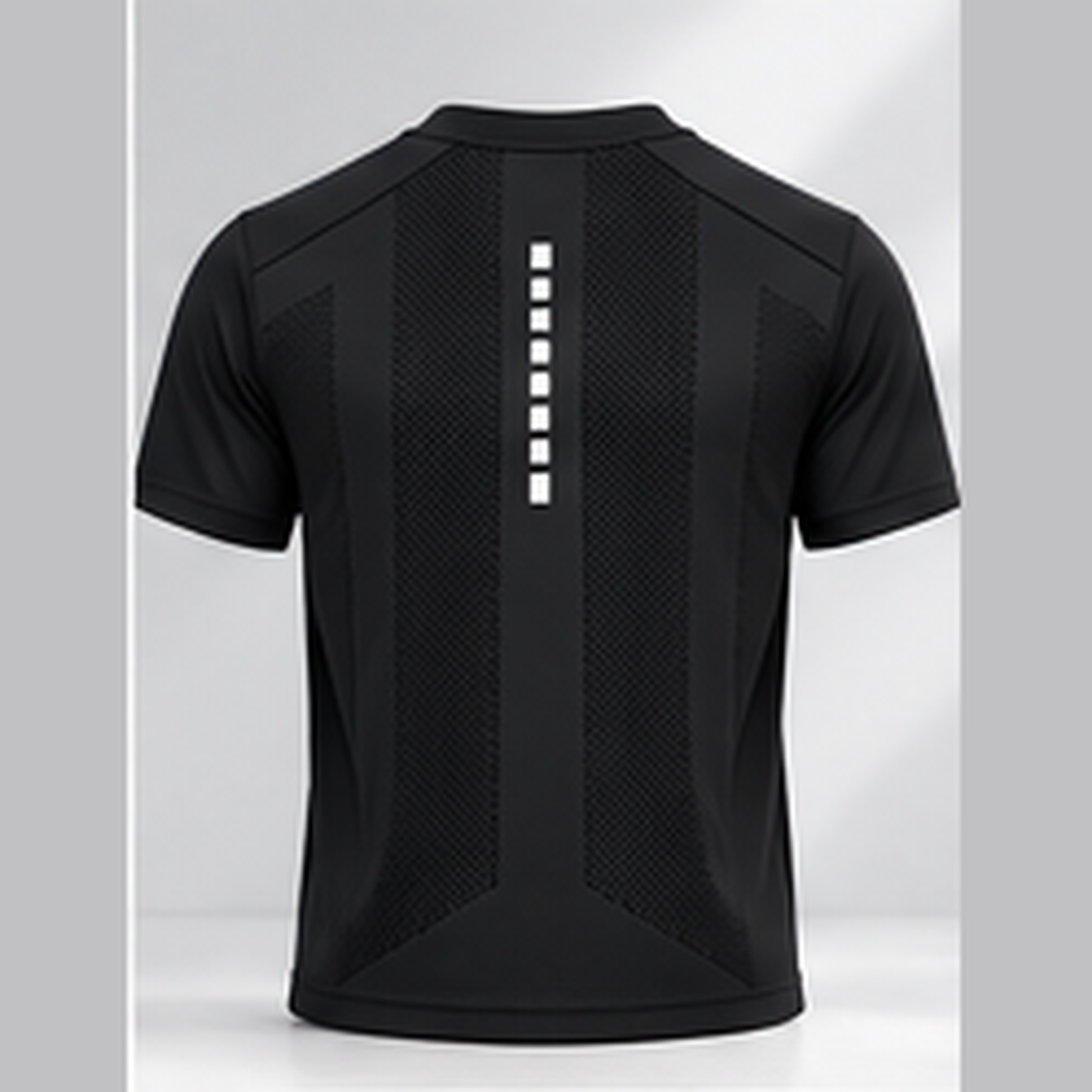 Strength Potential black short sleeve performance shirt back
